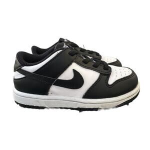Nike Dunk Low “Panda” White Black CW1589-100 TD Toddler Baby Size 9C